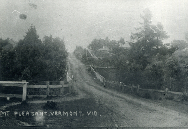 Canterbury Road Vermont circa 1900. Also captioned Mt Pleasant Vermont.
