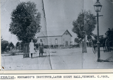 Photograph, Mechanics Institute Vermont, C1905