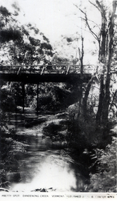 Photograph, Pretty Spot Dandenong Creek Vermont, C.1925