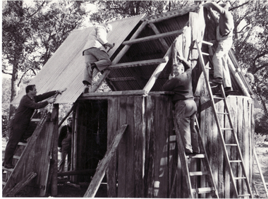 Photograph, Schwerkolt Cottage Building the Blacksmith's Workshop, 1969