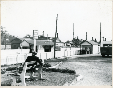 Photograph, Mitcham Railway Station, 1945
