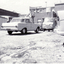 Black and white photo of back of shops on north side of Whitehorse Road, Mitcham