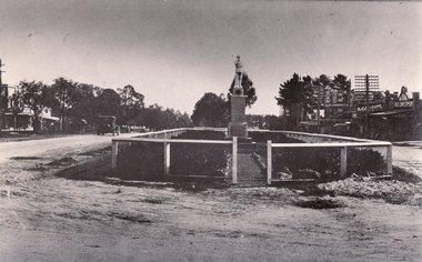 Photograph, War Memorial Mitcham, C1930