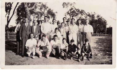 Photograph, Blackburn Methodist Cricket Team, 1929