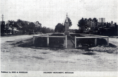 Photograph, Soldier's Monument