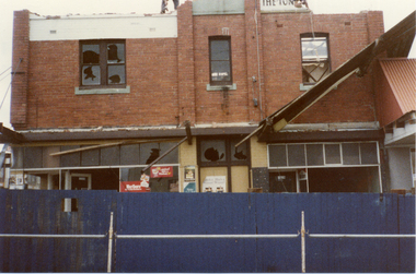 Photograph, Demolition Site, 1/11/1983 12:00:00 AM