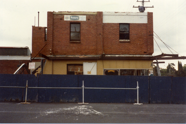 Photograph, Demolition Site, 1/11/1983 12:00:00 AM