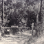 Black and white photo of property 'Silvermist' Blackburn showing main gate.