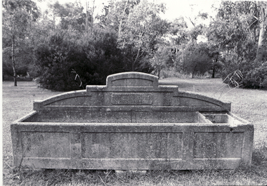 Horse trough at the corner of Blackburn and Canterbury Roads Canterbury.