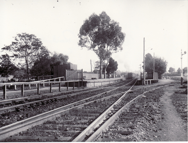 Black & white photo of Blackburn Railway Station