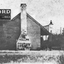  Hill Hotel, cnr. Station Street and Whitehorse Road, Mitcham. Graffiti on chimney 'In Memory of the Hill Hotel. Passed away Dec 31st 1917