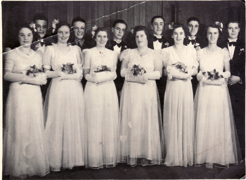 Mayoral Debutante Ball 1942 at Mitcham Memorial Hall.