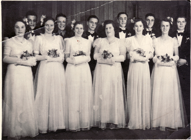 Mayoral Debutante Ball 1942 at Mitcham Memorial Hall.