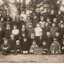 Black & white postcard of Grades 1 and 2 at Blackburn State School in 1924