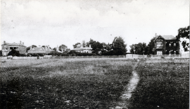 Gordon Crescent Blackburn in 1910.