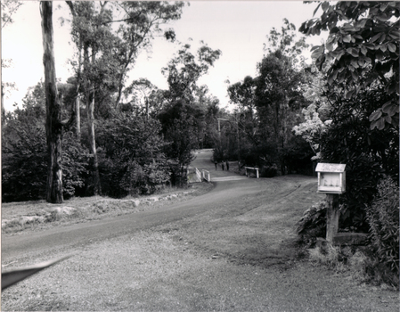 Black & white photo of Jeffery Street Blackburn looking West