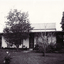 Black and white photo of orchardist's house built about 1880-1900.