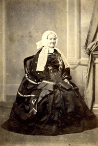 Photograph, Lady Wearing Shawl, 1850-1860