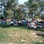 Coloured photo of Monash University of the Third Age Walking Group at Schwerkolt Cottage.