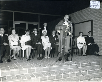 Photograph, Opening Nunawading Civic Centre