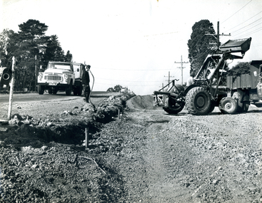 Photograph, Roadworks in Canterbury Road, Forest Hill