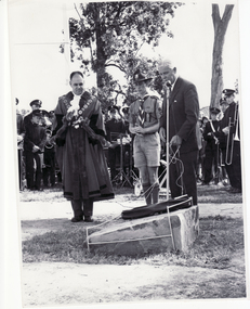 Photograph, Sir Rohan Delacombe and Mayor of Nunawading, 1965