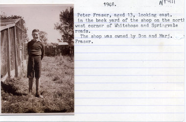 Photograph, Peter Fraser, 1948