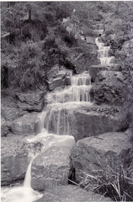 Photograph, Waterfall at Yarran Dheran Reserve, Mitcham