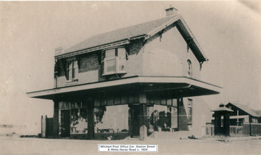 Photograph, Mitcham Post Office, C 1924