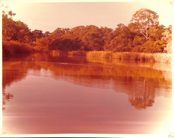 Coloured photo of Blackburn Lake.