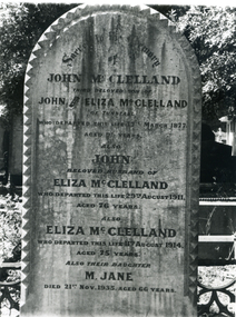 McClelland Family Headstone.