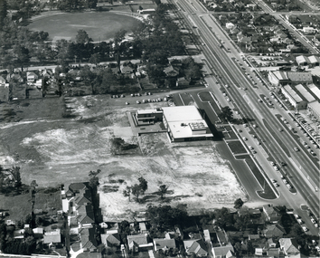 Photograph, Aerial View of Site for Nunawading Civic Centre, 12/06/1968 12:00:00 AM
