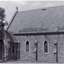 Black and white photo of St. John's Anglican Church, Blackburn.  Built in 1883.