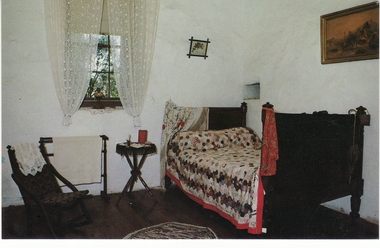 Postcard, Main Bedroom in Schwerkolt Cottage