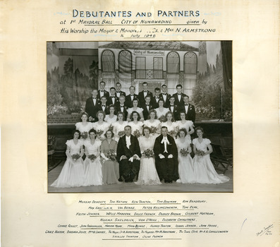 City of Nunawading Mayoral Ball 1946.