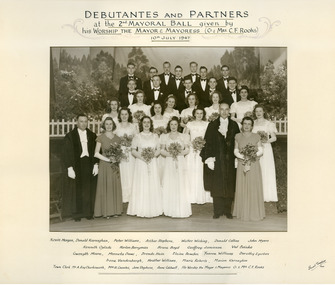 Mayoral Ball City of Nunawading 1947.