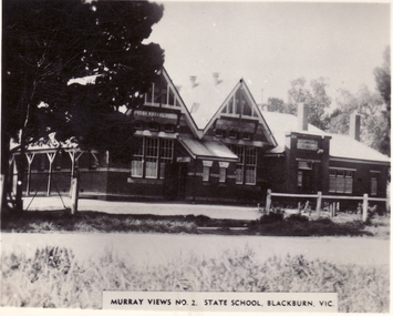 Black and white Photo of Blackburn State School