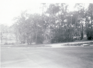 Black and white photo of Subdivision in Ottawa Street, Blackburn in 1971.