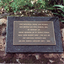 Coloured photo of Memorial Plaque at St. John's Catholic Church, Mitcham.
