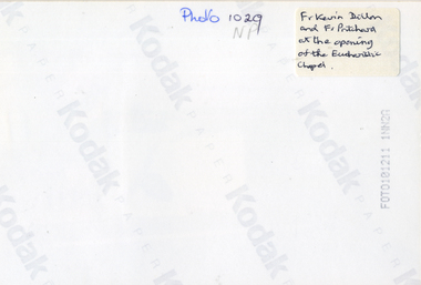 Photograph, Opening of Eucharistic Chapel at St. John's Catholic Church, Mitcham, 1/01/1992 12:00:00 AM