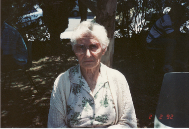 Photograph, Mrs Ethel McDonald, 2/02/1992 12:00:00 AM