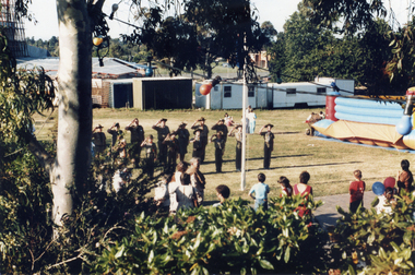 Photograph, Scouts at Australia Day, 1/01/1986 12:00:00 AM