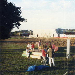 Photograph, Nunawading Arts Centre on Australia Day, 1/01/1986 12:00:00 AM