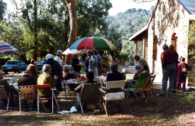 Photograph, Members of Nunawading Historical Society on Open Day, 19/04/1986 12:00:00 AM
