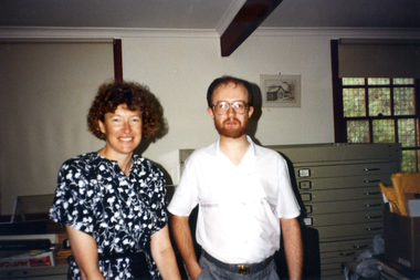 Photograph, Diane Sydenham and Andrew Hillier, 1990