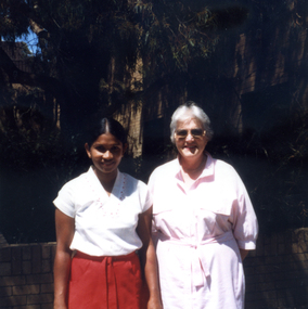 Photograph, Norma Jamieson and Gracelyn Rajakulenthiran