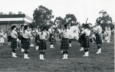 Photograph, City of Nunawading Pipe Band