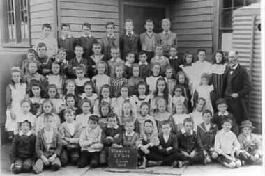 Photograph, Grades 3 & 4 Vermont State School - 1946 - 47, 1946 - 47