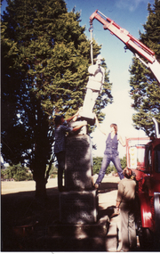 Photograph, War Memorial, 1989