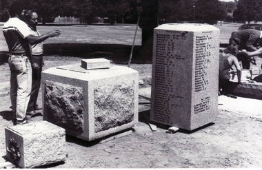 Photograph, War Memorial, 1989